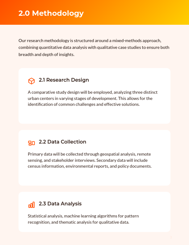 Strategic Research Grant Funding Proposal
