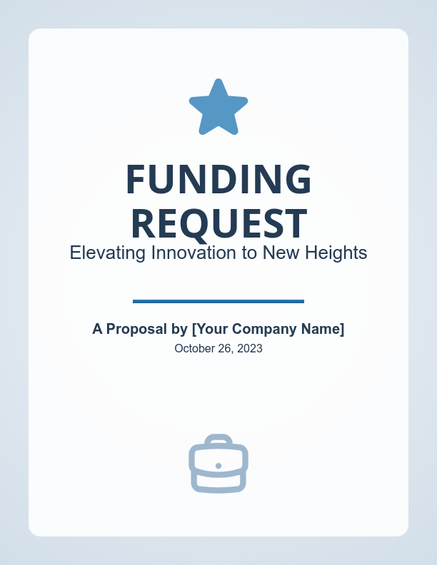 Foundation Grant Funding Request