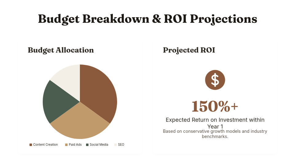 Strategic Brand Growth Marketing Pitch