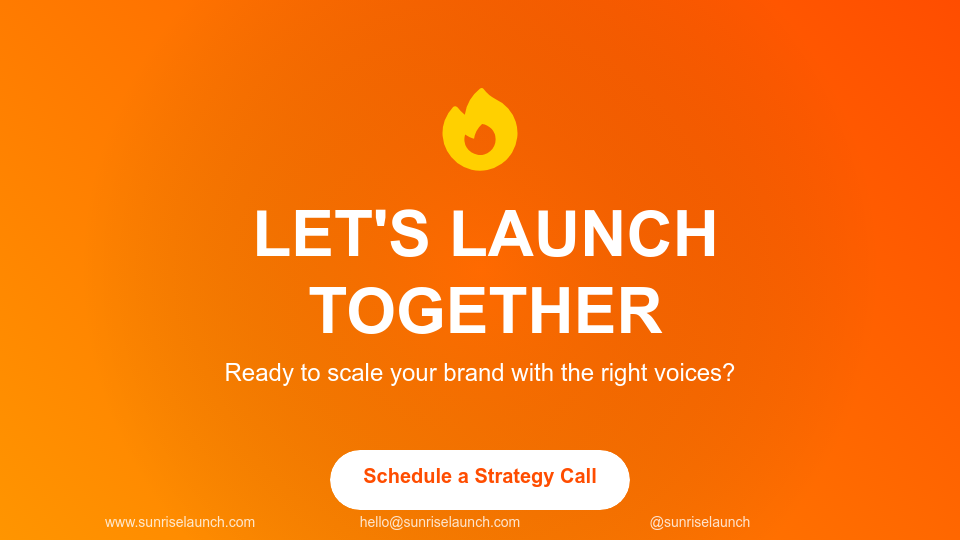 Strategic Influencer Marketing Pitch