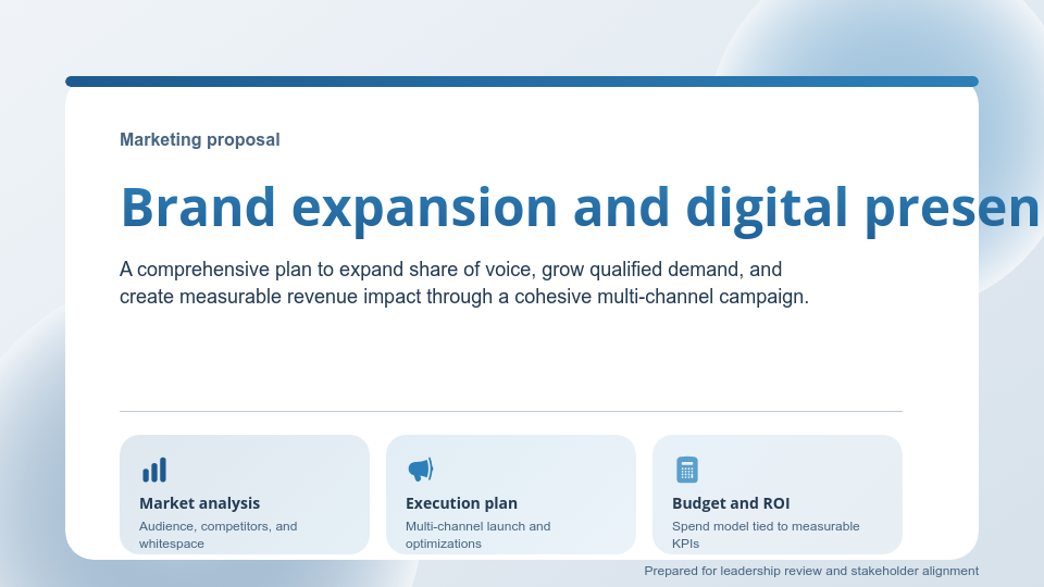 Full-Scale Digital Marketing Growth Strategy