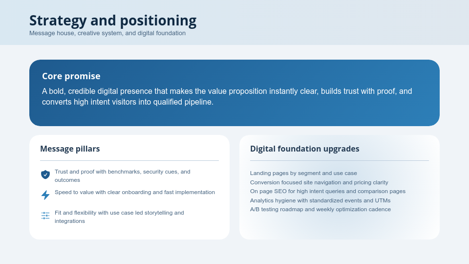 Full-Scale Digital Marketing Growth Strategy