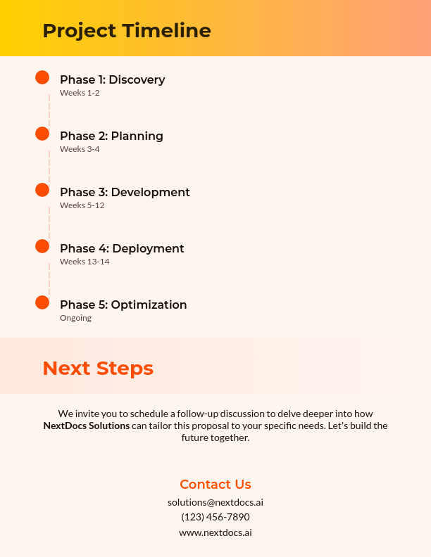 Professional B2B Strategic Sales Offer