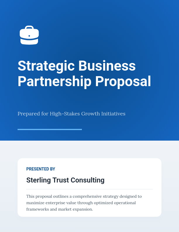 Enterprise Sales Solution Overview