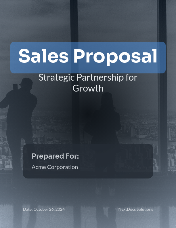 Strategic Enterprise Sales Offer