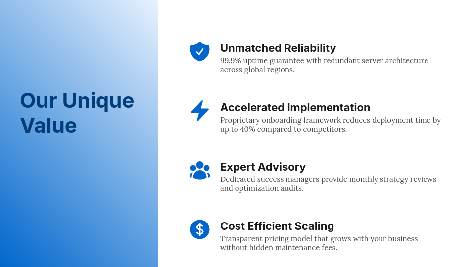 Strategic Enterprise Growth Sales Proposal