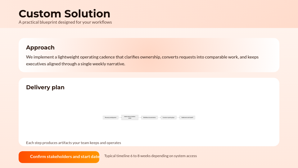 Strategic Growth Partnership Pitch