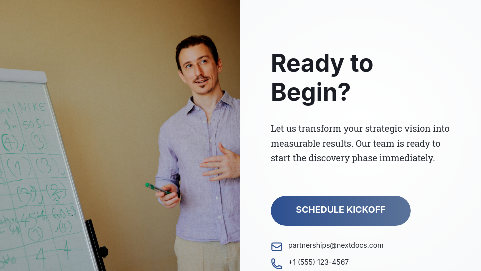 Strategic Value-Based Partnership Pitch