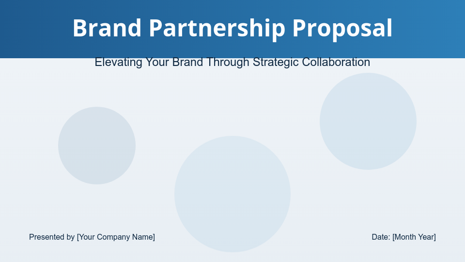 Strategic Brand Partnership Proposal