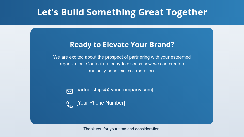 Strategic Brand Partnership Proposal