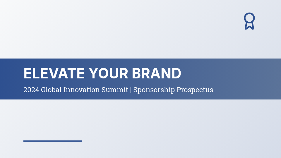 Professional Event Sponsorship Deck