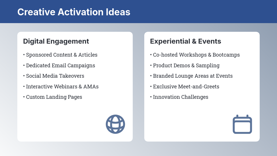 Strategic Brand Sponsorship Pitch