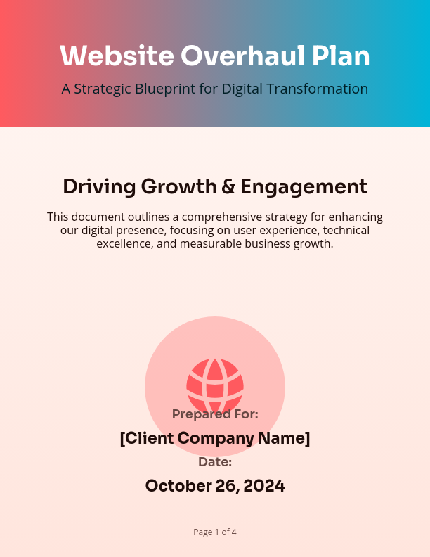 Custom Web Development Bid & Roadmap