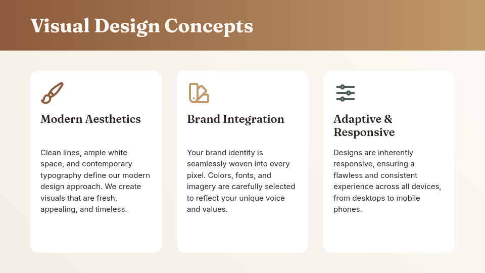 Modern Website Development & Strategy Pitch