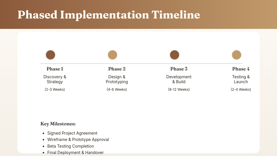 Modern Website Development & Strategy Pitch