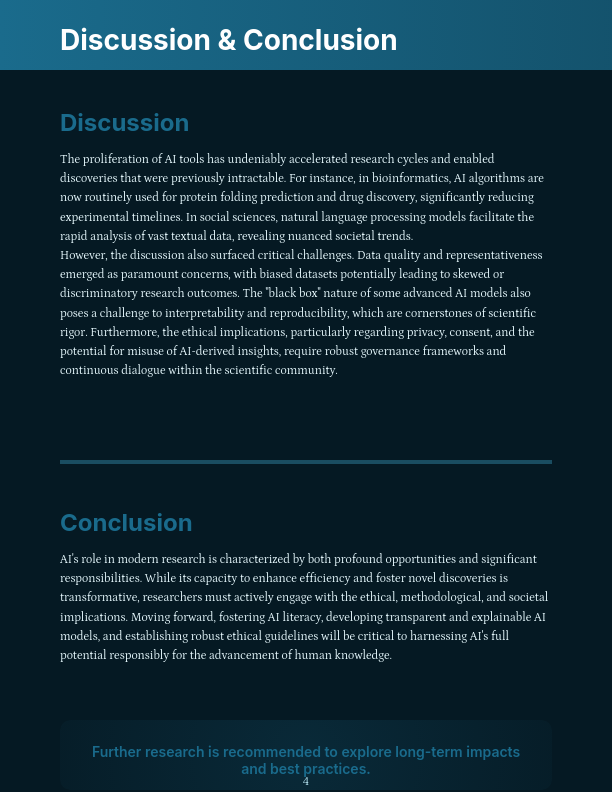 Comprehensive Scholarly Research Analysis