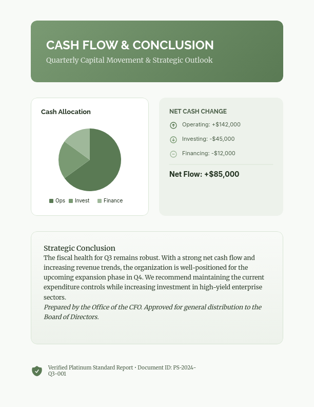 Quarterly Revenue and Expense Performance