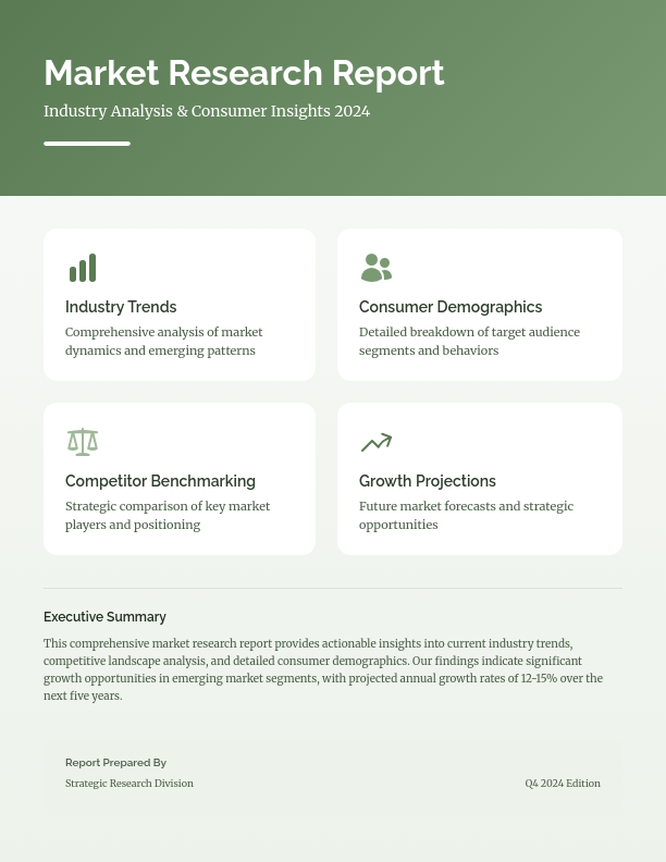 Strategic Industry Trends & Market Analysis
