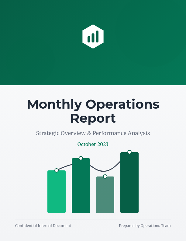 Monthly Operational Performance Review