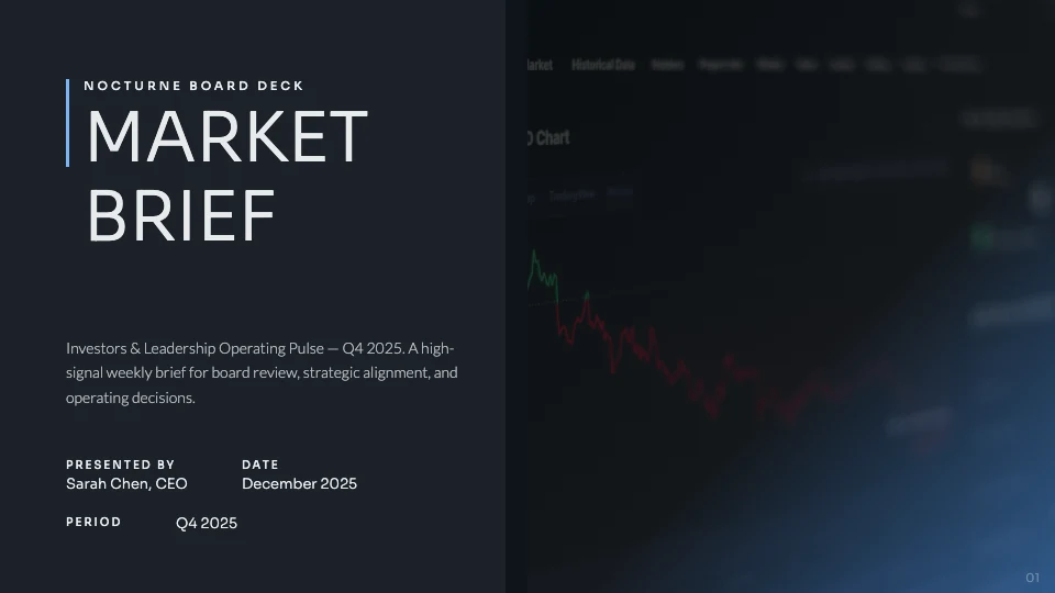 Board Market Brief