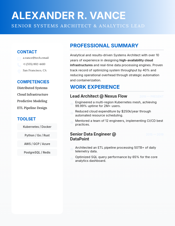 Data Science & Machine Learning Expert