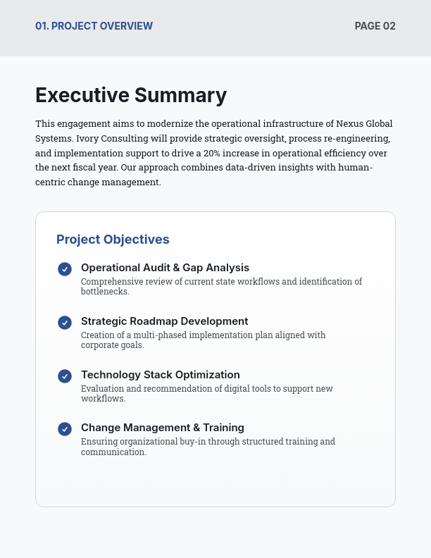 Strategic Consulting Services Agreement