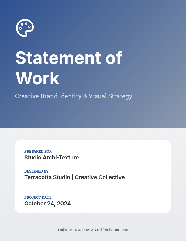 Creative Design Services Scope