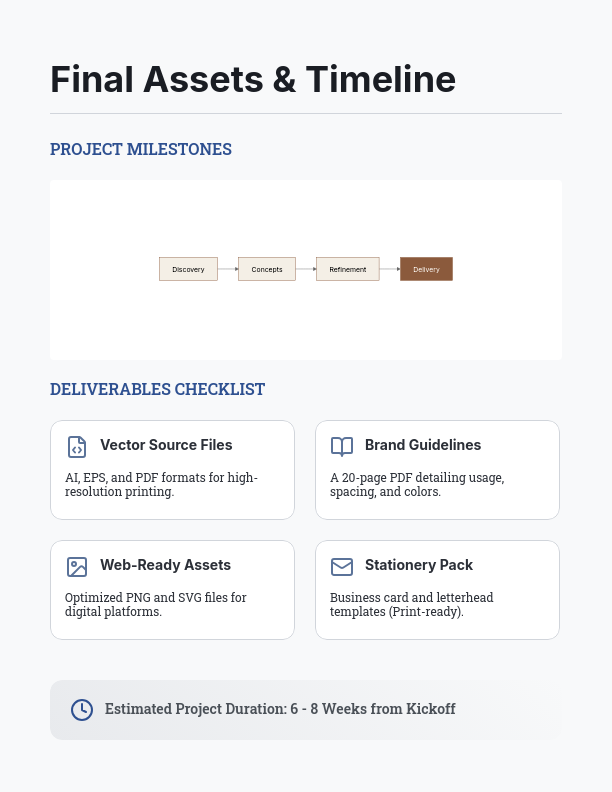 Visual Identity and Brand Design Scope