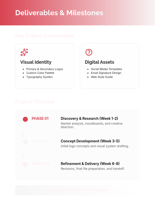 Creative Design Project Scope