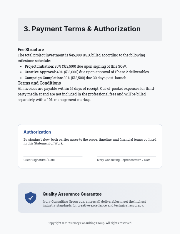 Strategic Marketing Campaign SOW