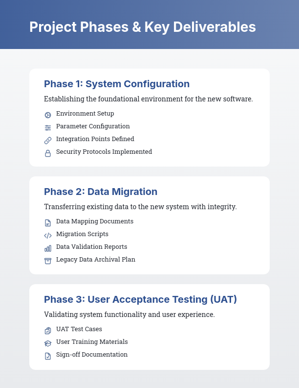 Enterprise Software Implementation Scope