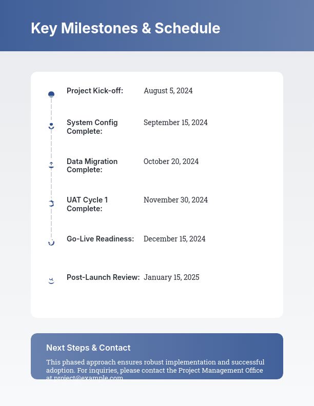 Enterprise Software Implementation Scope