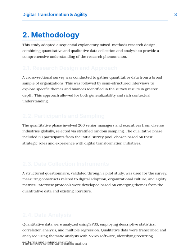 Scholarly Research and Evidence Analysis