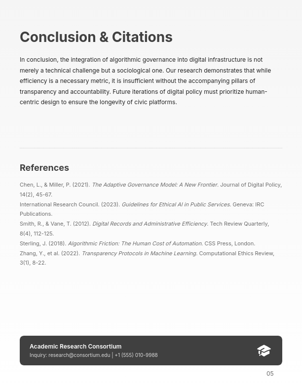 Scholarly Research and Analytical Findings