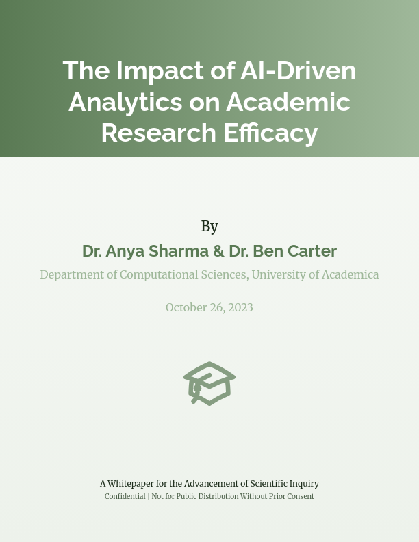 Formal Scholarly Analysis Report