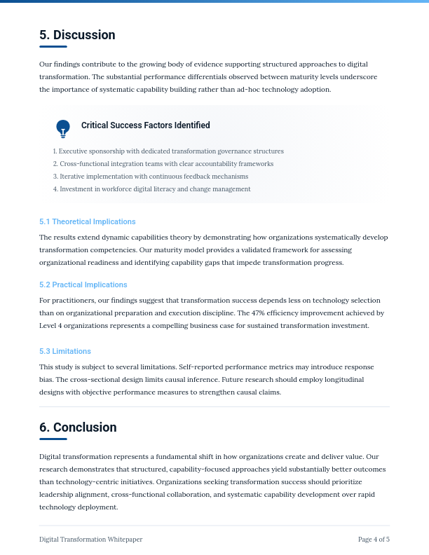 Comprehensive Academic Research Findings