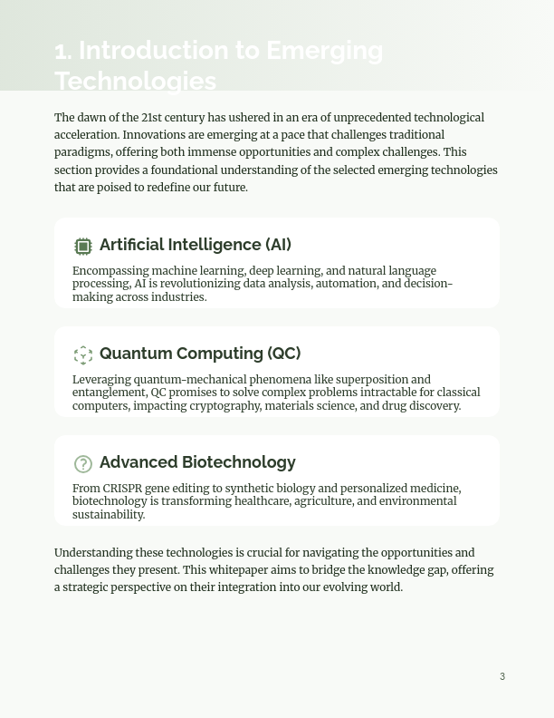 Rigorous Academic Research & Findings Report