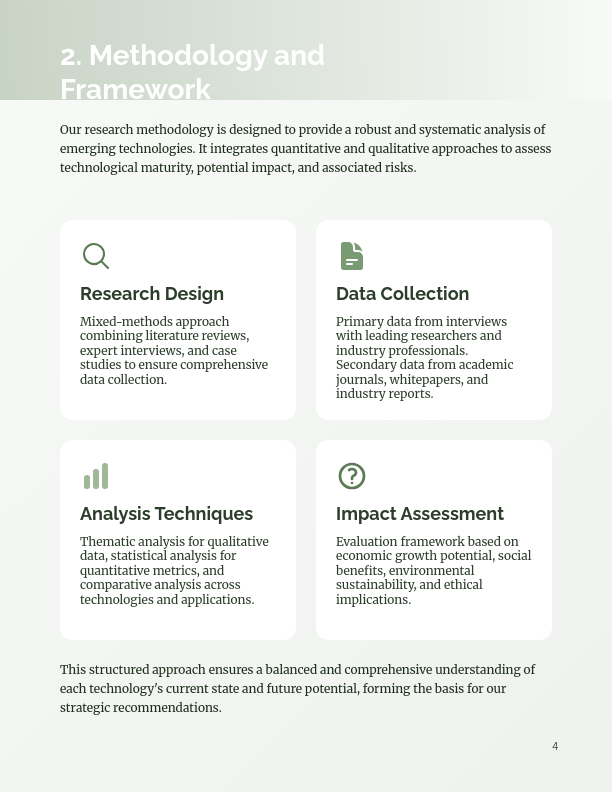 Rigorous Academic Research & Findings Report