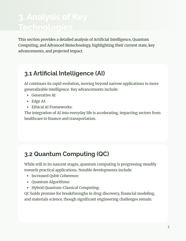 Rigorous Academic Research & Findings Report