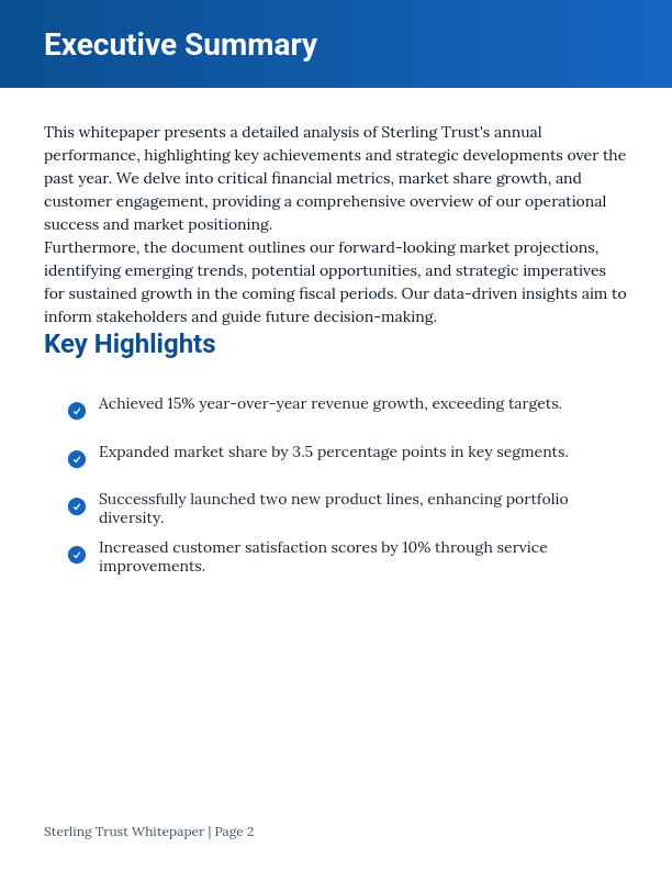 Annual Market Insights & Strategic Outlook