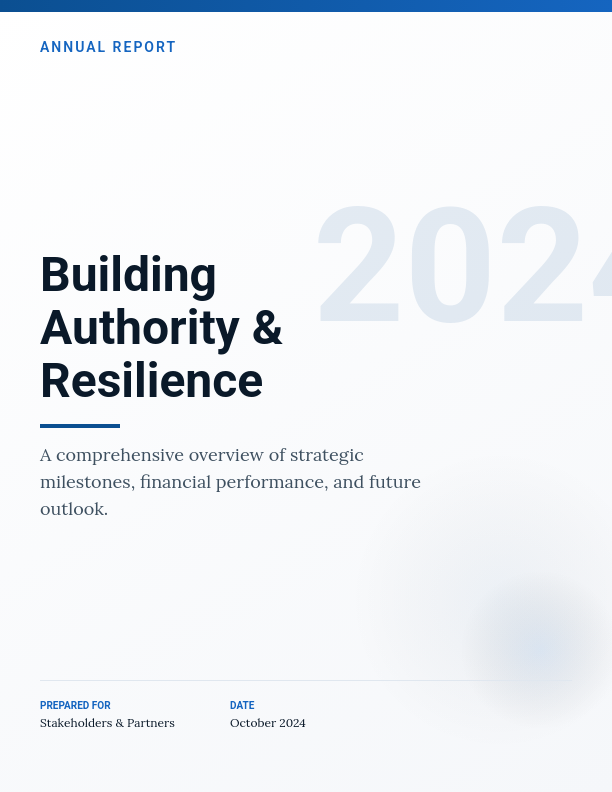 Annual Industry Trends and Strategic Outlook