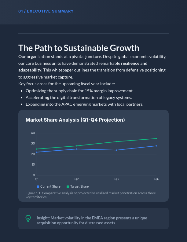Strategic Board Level Briefing