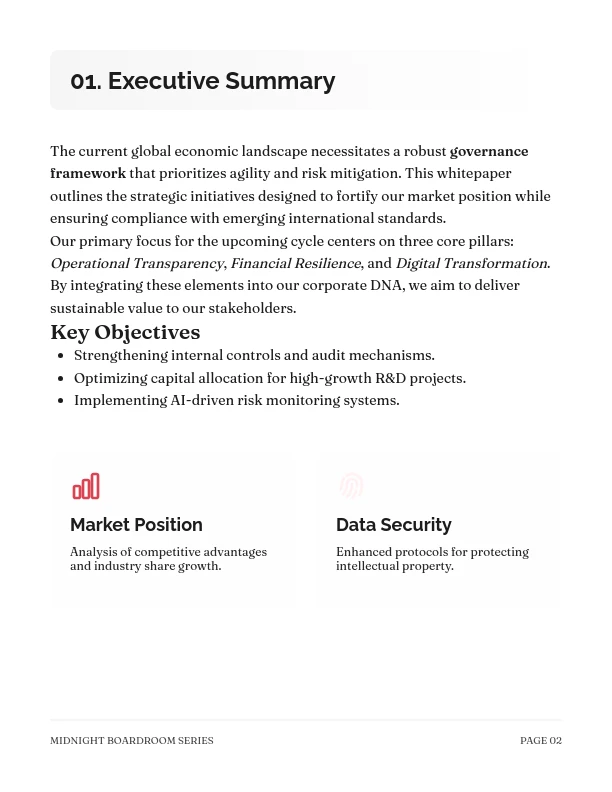 Strategic Board Leadership Briefing