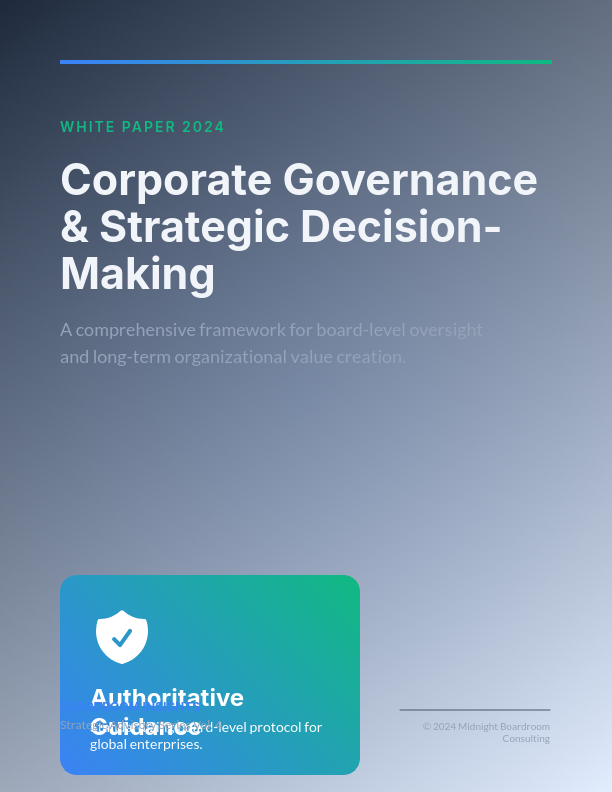 Executive Board Advisory & Governance