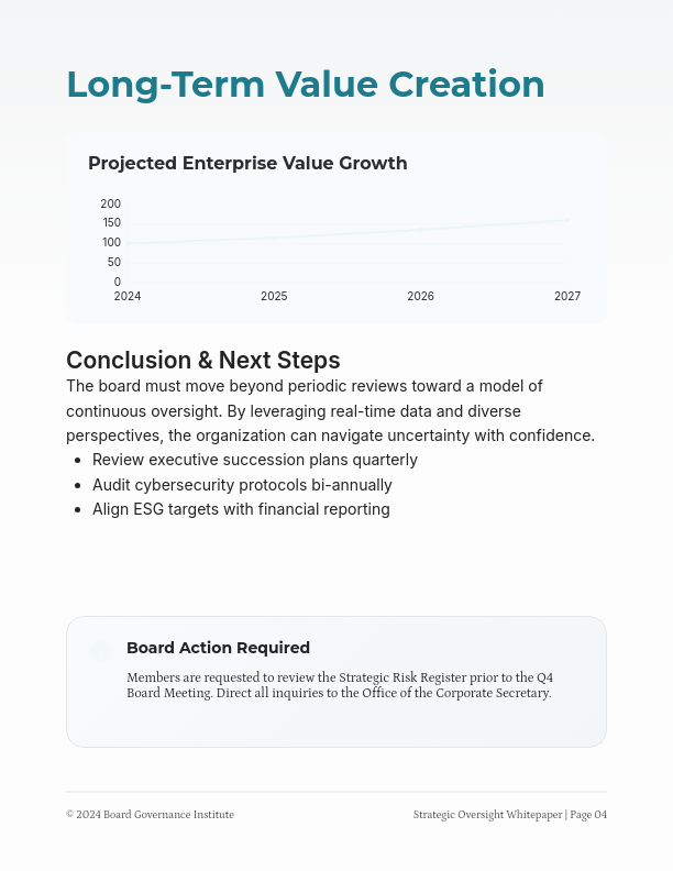 Executive Boardroom Strategy Insights