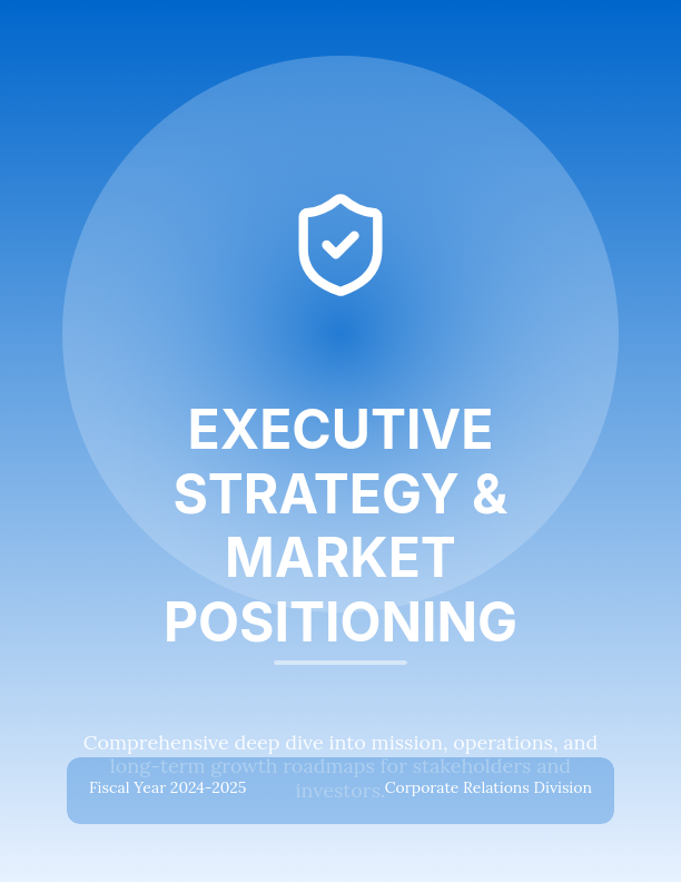 Executive Corporate Profile & Strategic Vision