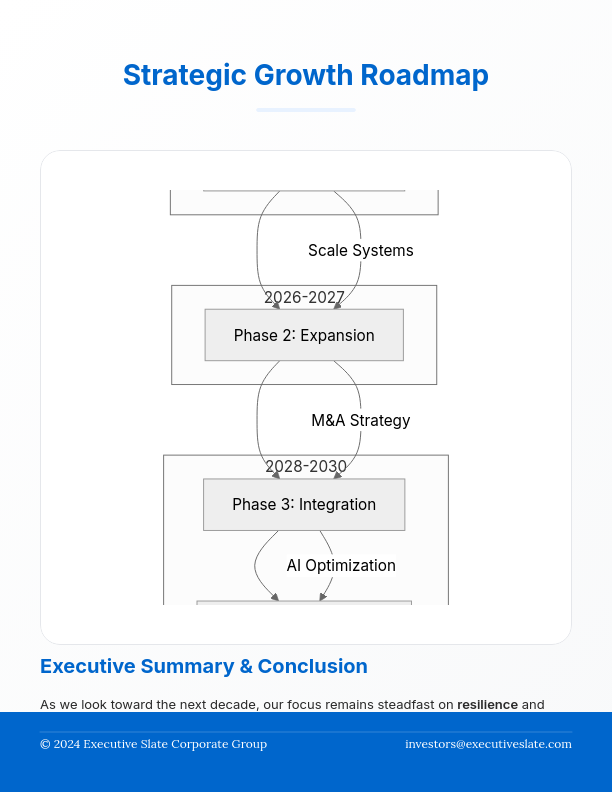 Executive Corporate Profile & Strategic Vision