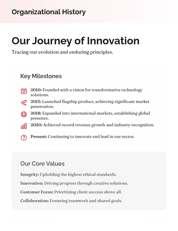Strategic Corporate Mission & Market Insight