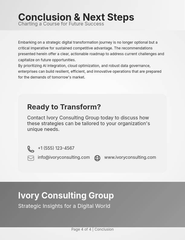 Strategic Enterprise Growth Analysis