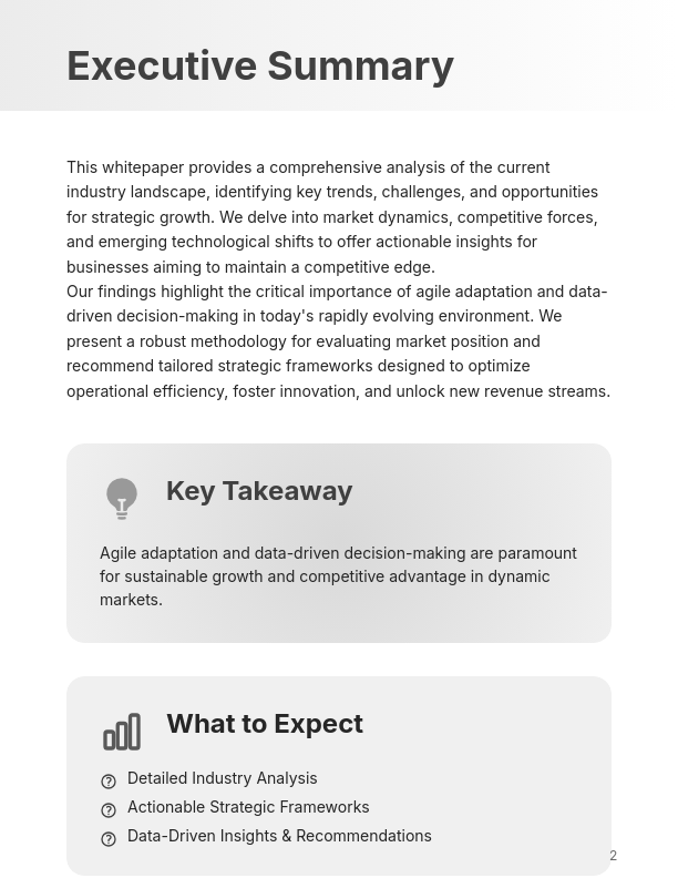 Strategic Management Consulting Insights